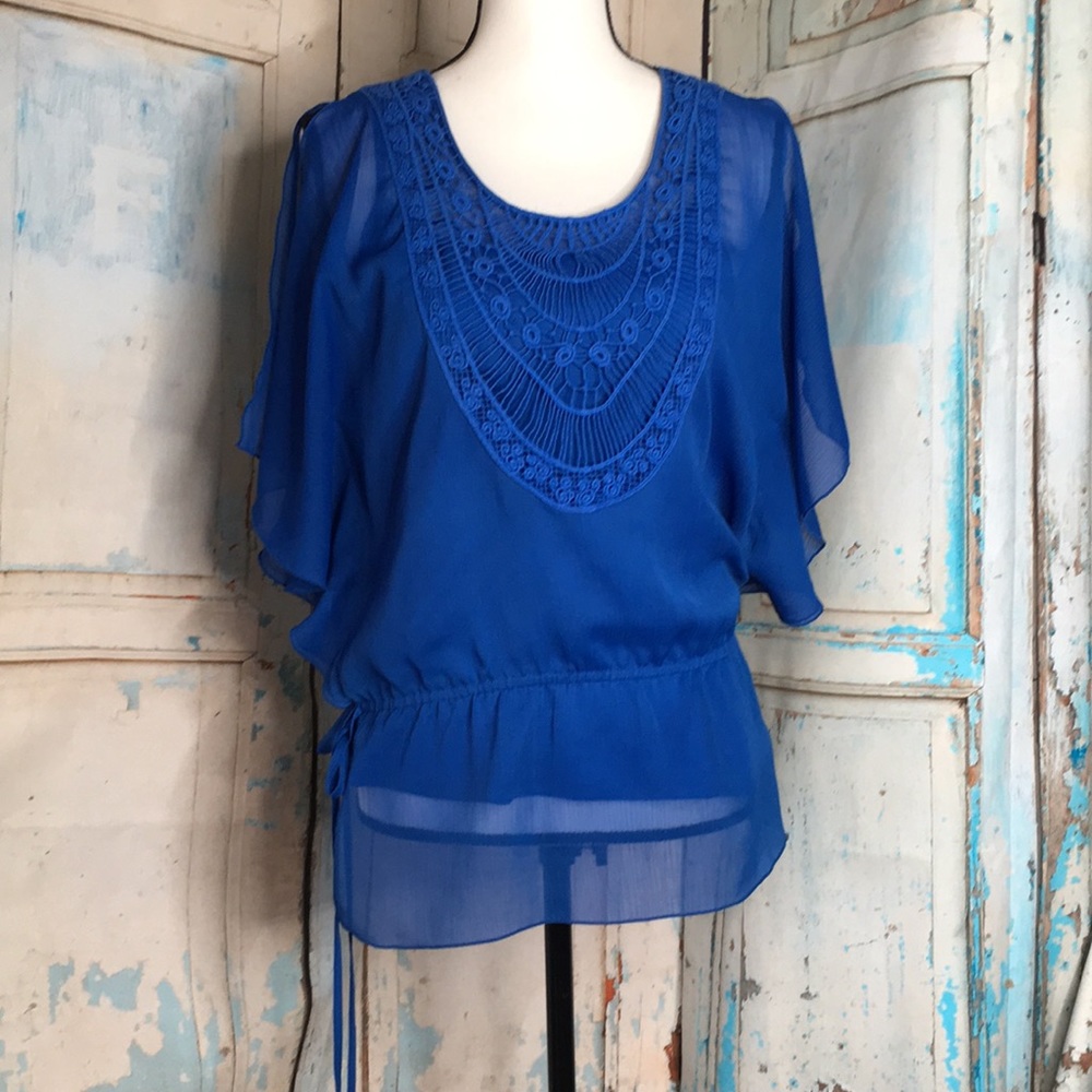 Apt.9 blue shirt with tank size medium